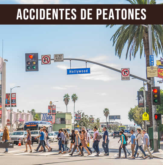 abogados de accidente de peaton Corona
